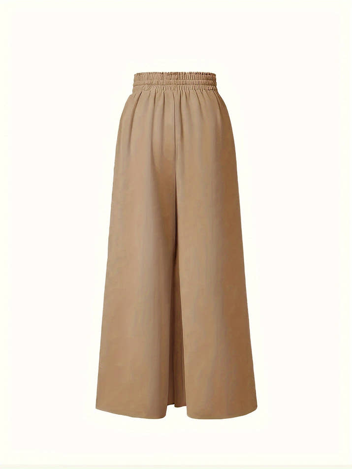 Clara Wide-Leg Trousers – High-Waist Comfort Duo
