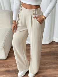 Aurora High-Waist Trousers – Tailored Relaxed Fit