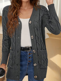 Aurora Buttoned Cardigan – Luxe Open Edition