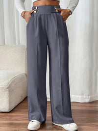 Aurora High-Waist Trousers – Tailored Relaxed Fit