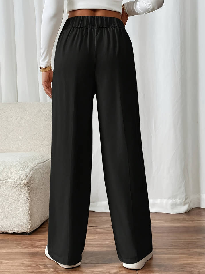 Aurora High-Waist Trousers – Tailored Relaxed Fit