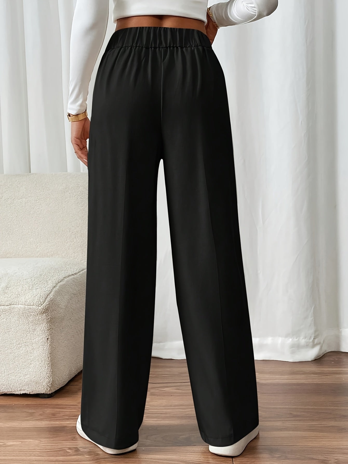 Aurora High-Waist Trousers – Tailored Relaxed Fit