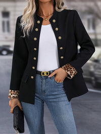 Isabelle Stand Collar Jacket – Modern Elegance