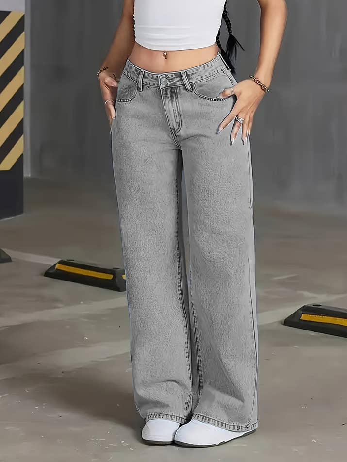 Valeria Straight-Leg Denim