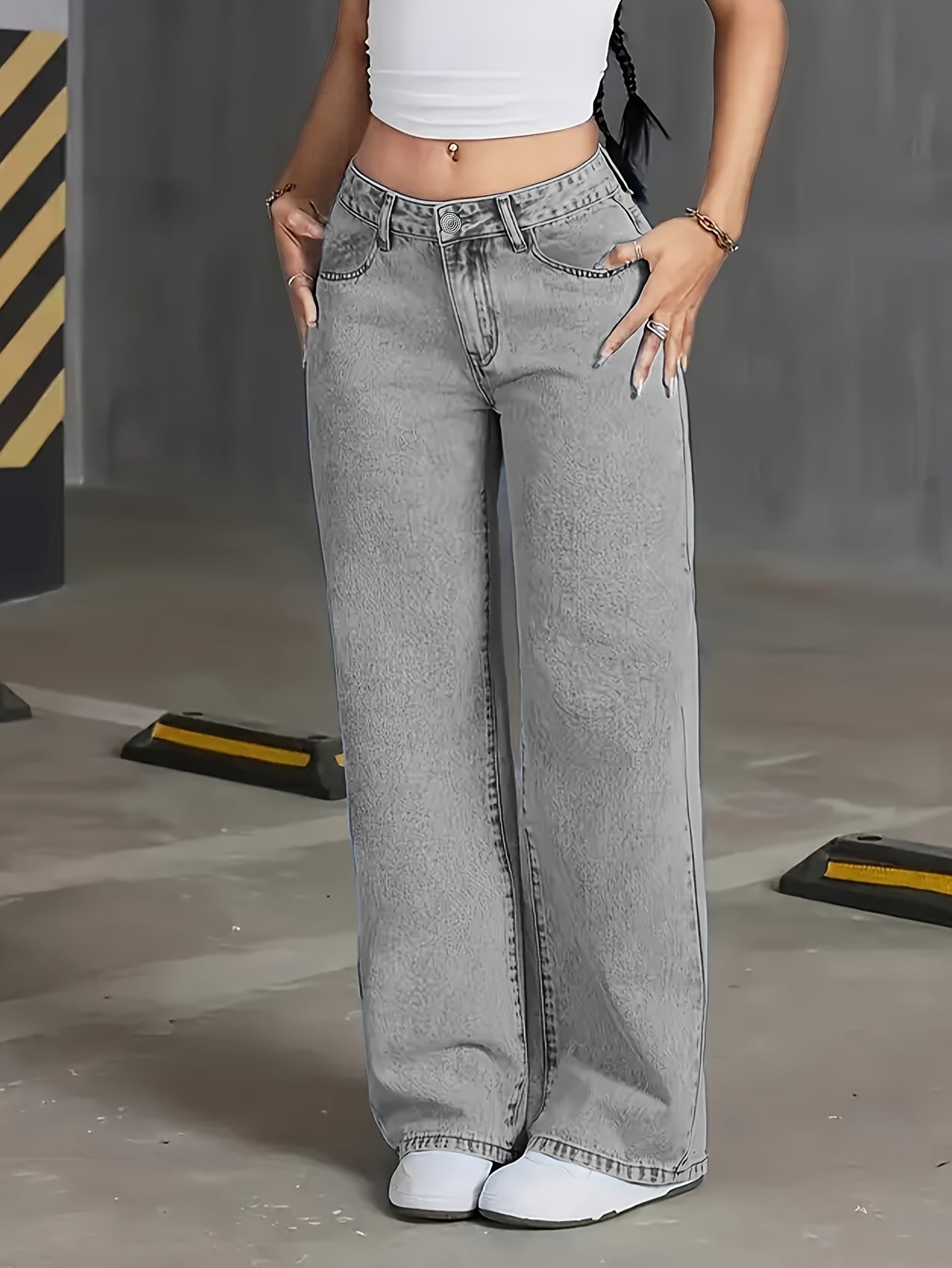 Valeria Straight-Leg Denim