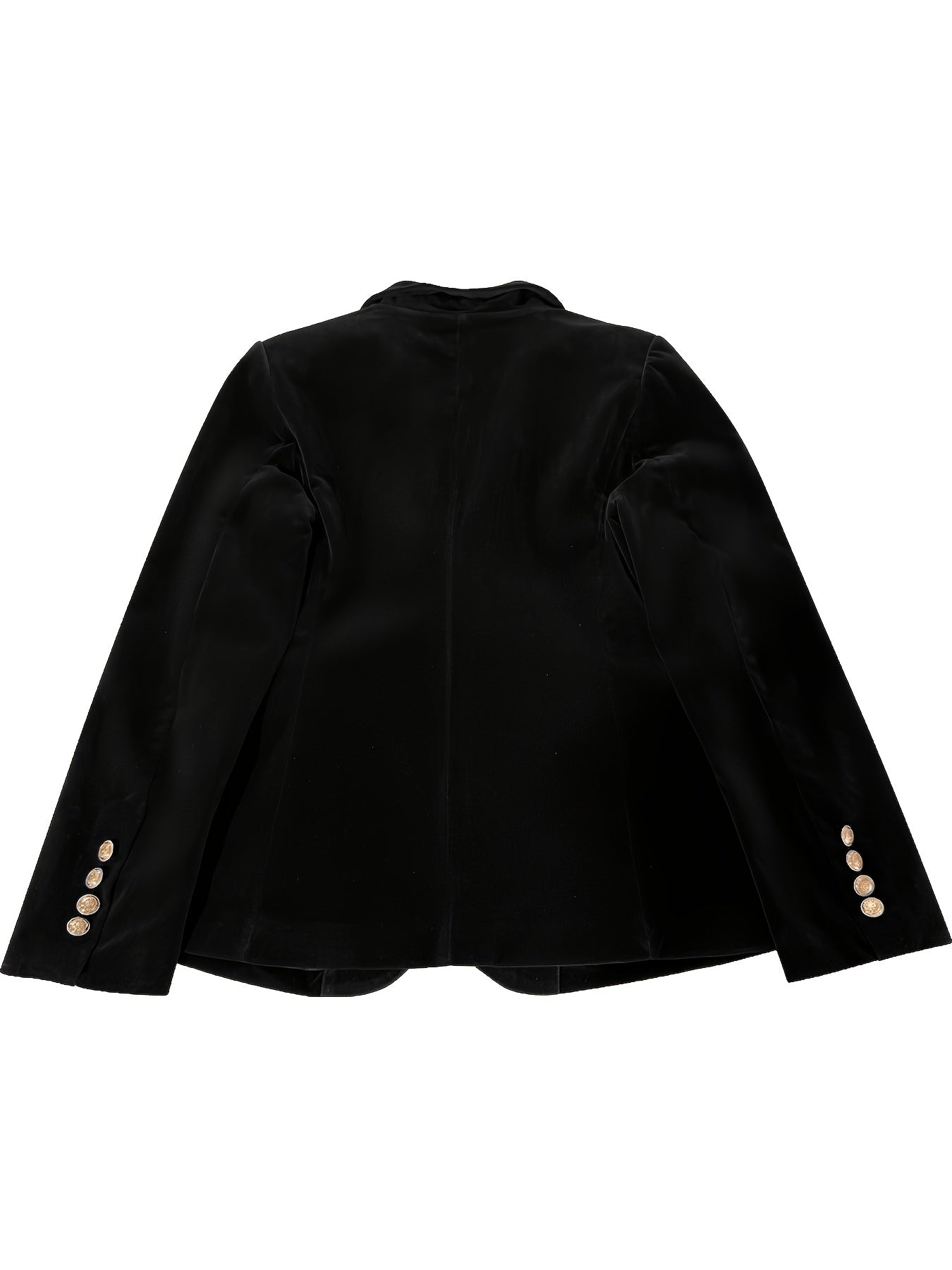 Velour Heritage Blazer – Signature Button Edition