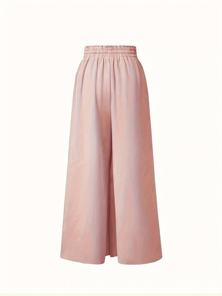 Clara Wide-Leg Trousers – High-Waist Comfort Duo
