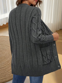 Aurora Buttoned Cardigan – Luxe Open Edition