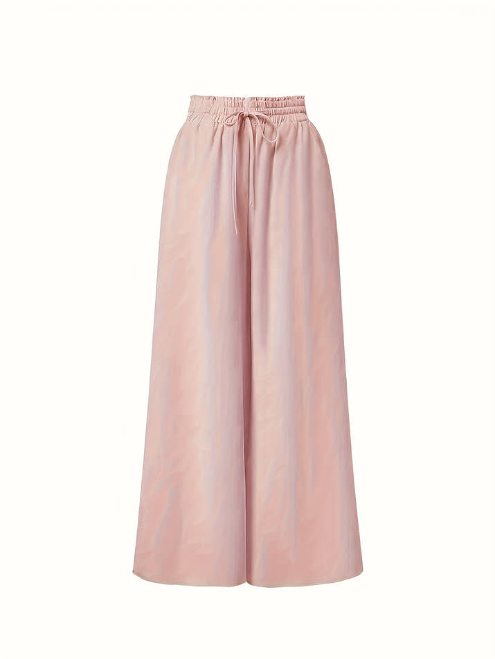 Clara Wide-Leg Trousers – High-Waist Comfort Duo