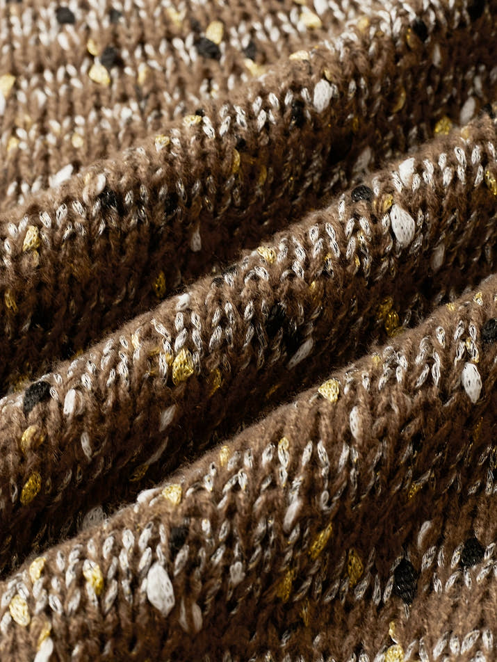 Celeste Polka Knit – Vintage Drop Shoulder Sweater