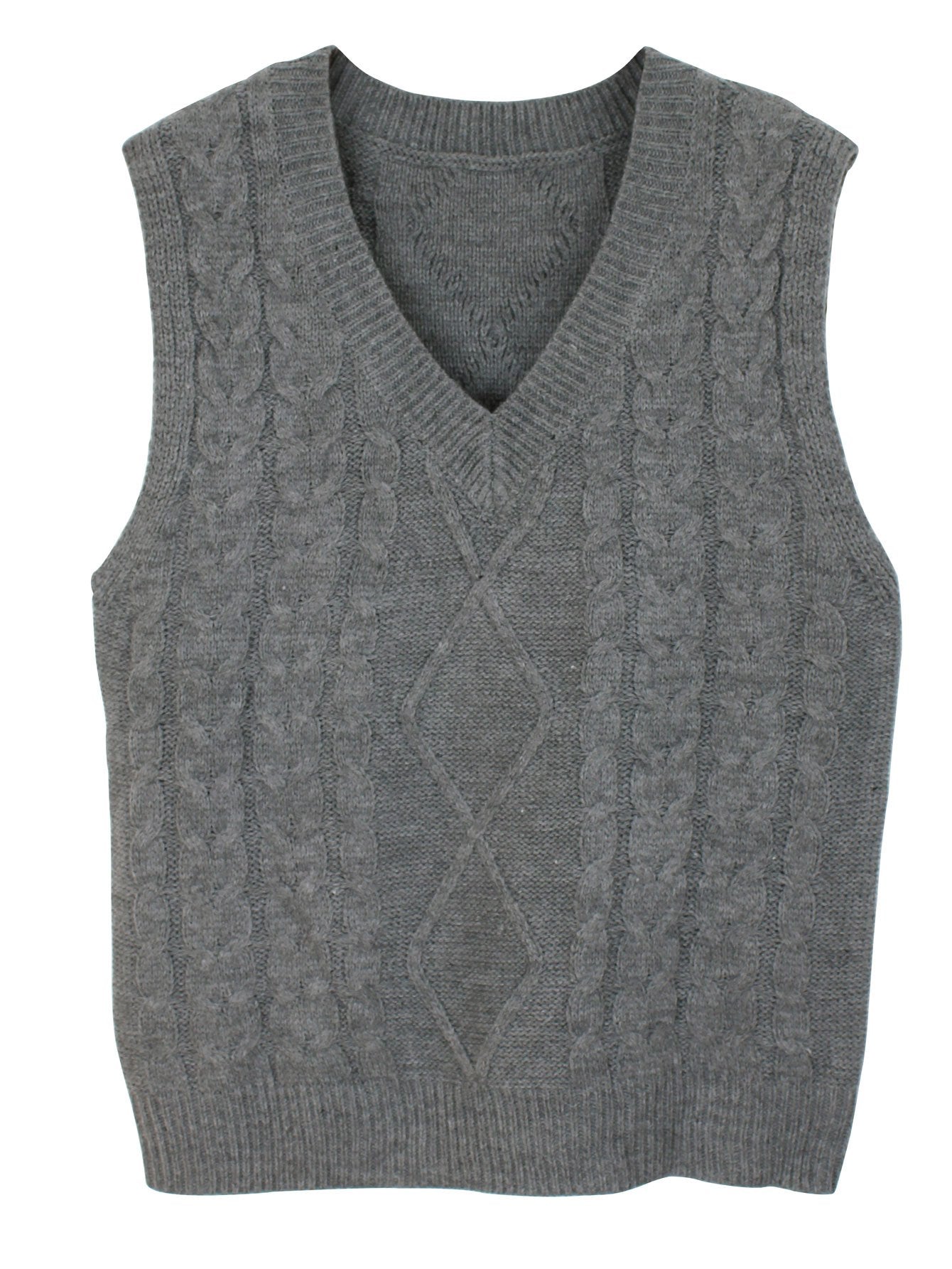 Amélie V-Neck Knit Vest – Timeless Chic Edition