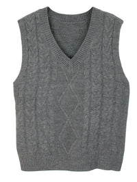 Amélie V-Neck Knit Vest – Timeless Chic Edition