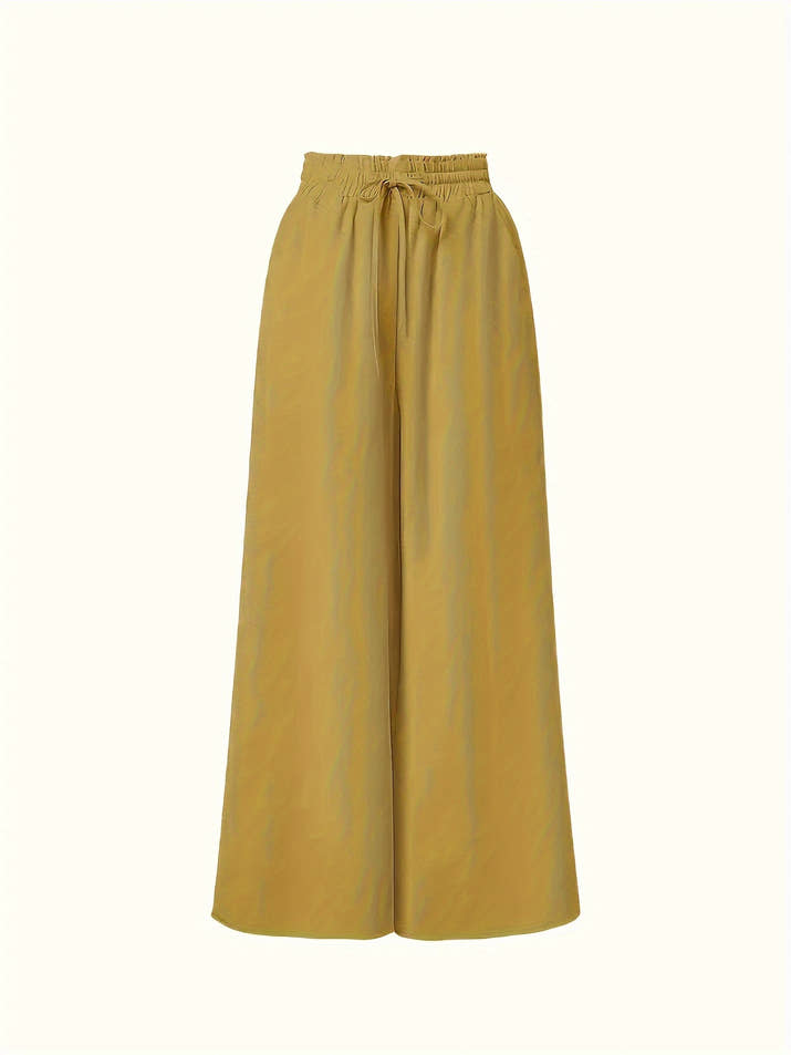 Clara Wide-Leg Trousers – High-Waist Comfort Duo