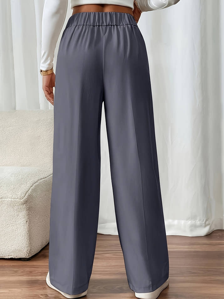 Aurora High-Waist Trousers – Tailored Relaxed Fit