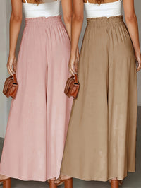 Clara Wide-Leg Trousers – High-Waist Comfort Duo