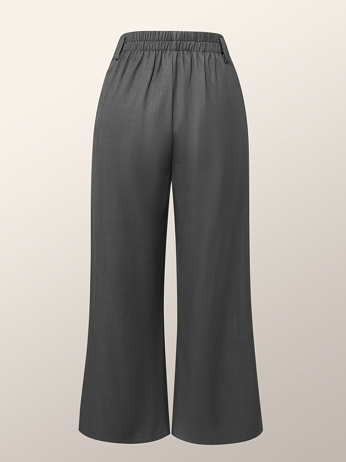 Valentina Wide-Leg Trousers – Split Hem Edition
