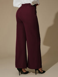 Valentina Wide-Leg Trousers – Split Hem Edition