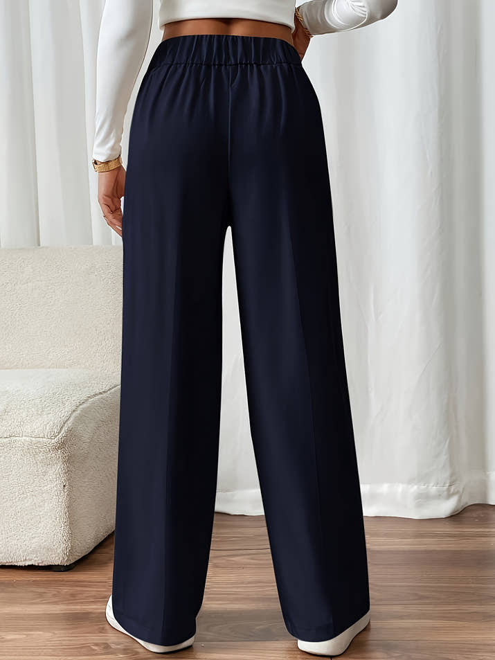 Aurora High-Waist Trousers – Tailored Relaxed Fit