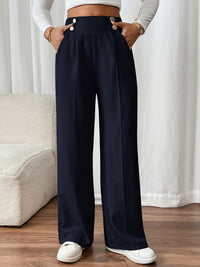 Aurora High-Waist Trousers – Tailored Relaxed Fit