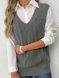 Amélie V-Neck Knit Vest – Timeless Chic Edition