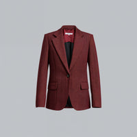 Velour Heritage Blazer – Signature Button Edition