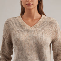 Elena V-Neck Pullover – Timeless Chic Sweater