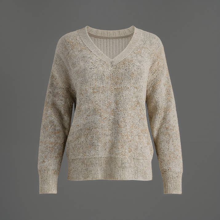 Elena V-Neck Pullover – Timeless Chic Sweater