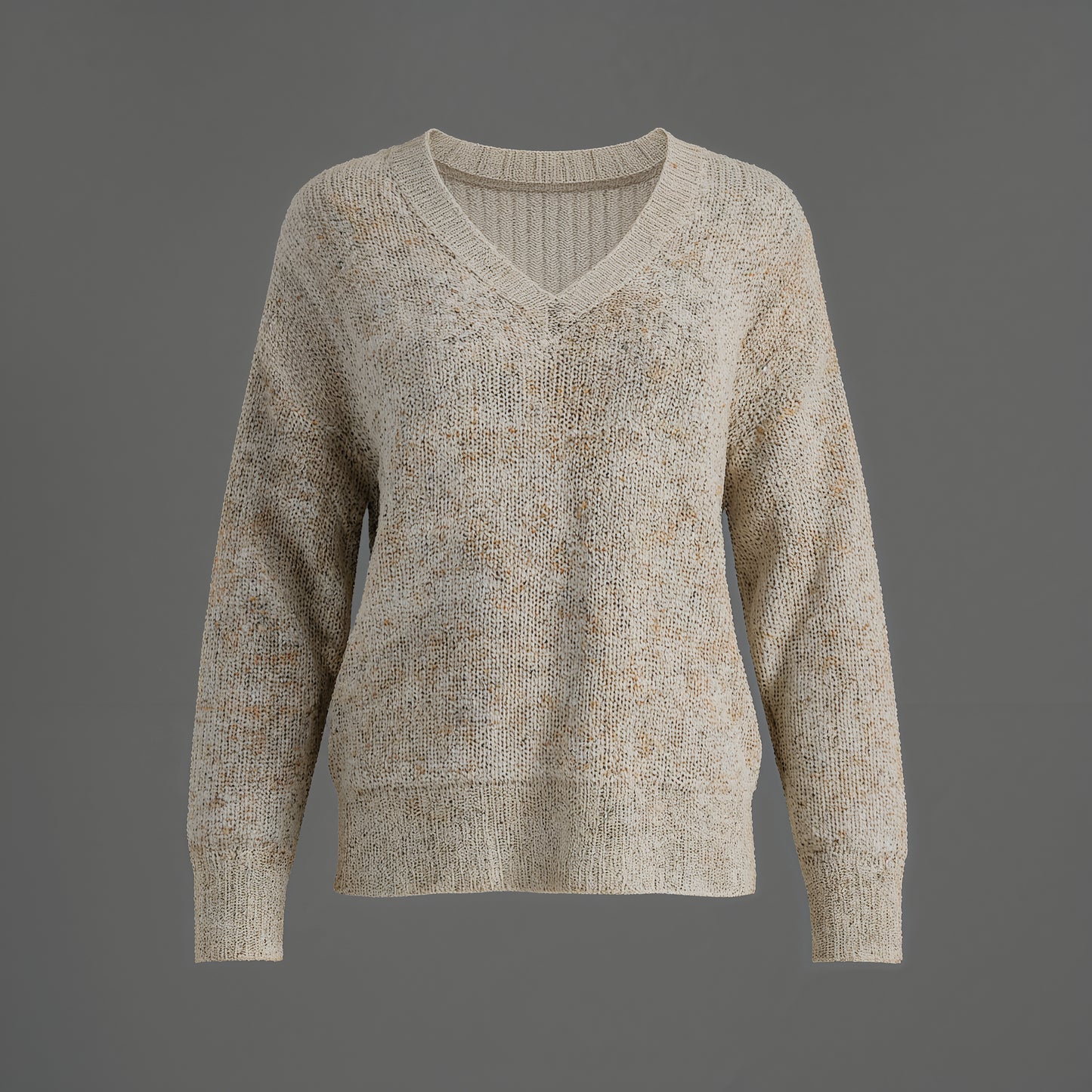 Elena V-Neck Pullover – Timeless Chic Sweater