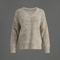 Elena V-Neck Pullover – Timeless Chic Sweater