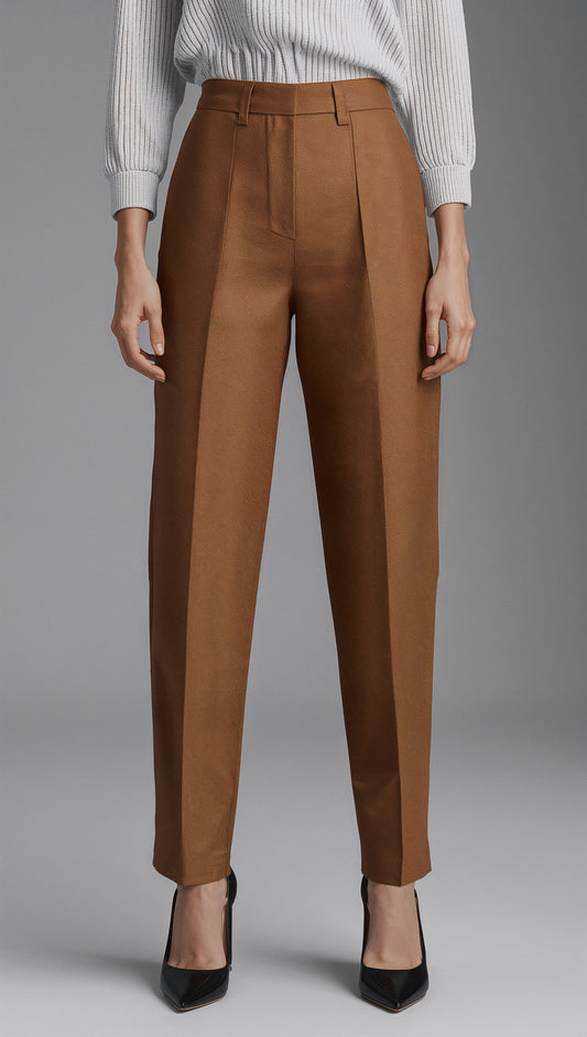 Victoria Straight-Leg Trousers – Professional Elegance