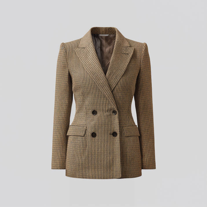 Valeria Double-Breasted Blazer – Tailored Elegance