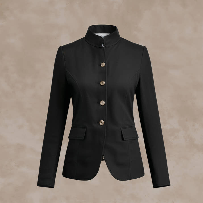Isabelle Stand Collar Jacket – Modern Elegance