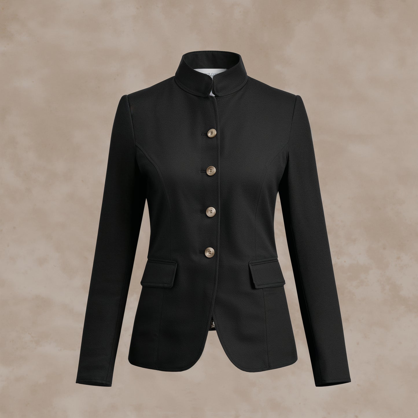 Isabelle Stand Collar Jacket – Modern Elegance