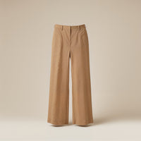 Clara Wide-Leg Trousers – High-Waist Comfort Duo