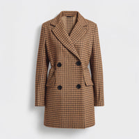 Camille Houndstooth Coat – Golden Heritage Edition