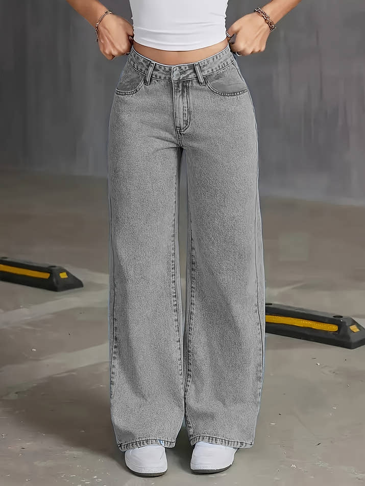 Valeria Straight-Leg Denim