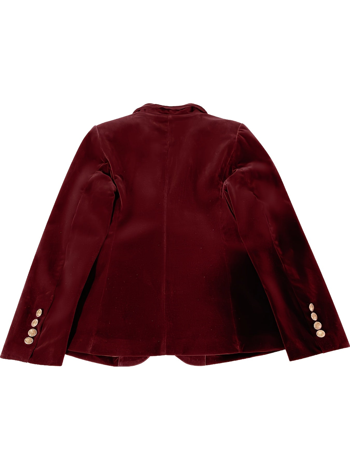 Velour Heritage Blazer – Signature Button Edition