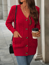 Aurora Buttoned Cardigan – Luxe Open Edition