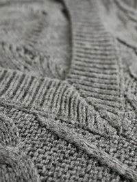 Amélie V-Neck Knit Vest – Timeless Chic Edition