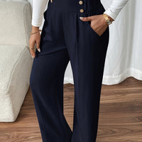 Aurora High-Waist Trousers – Tailored Relaxed Fit