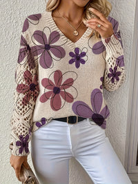 Elena V-Neck Pullover – Timeless Chic Sweater