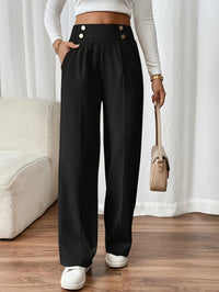 Aurora High-Waist Trousers – Tailored Relaxed Fit