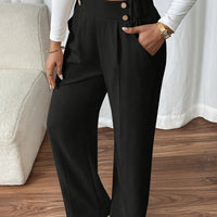 Aurora High-Waist Trousers – Tailored Relaxed Fit