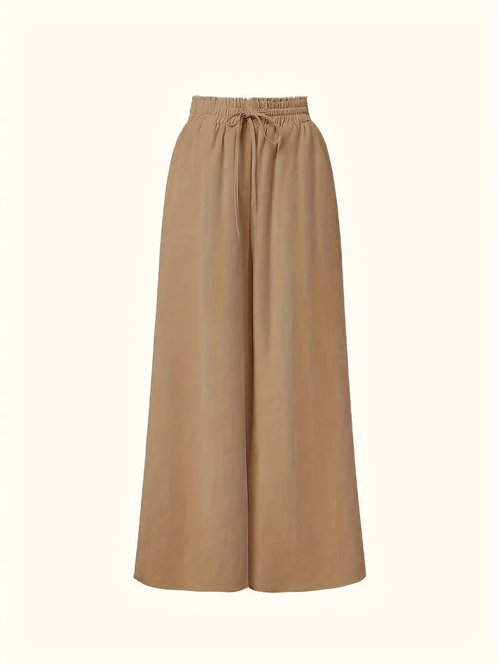 Clara Wide-Leg Trousers – High-Waist Comfort Duo