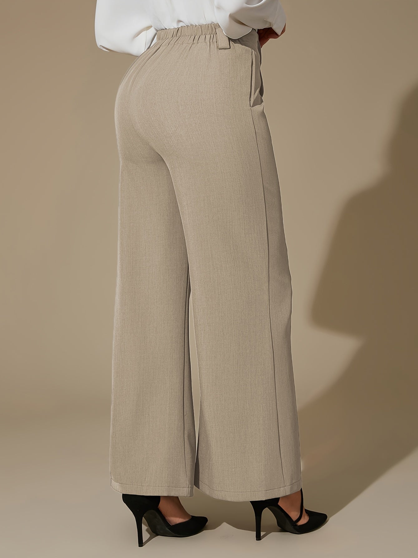 Valentina Wide-Leg Trousers – Split Hem Edition