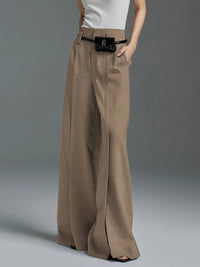 Valentina Wide-Leg Trousers – Split Hem Edition