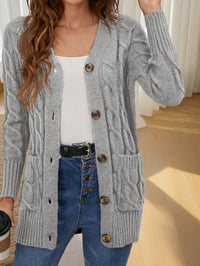 Aurora Buttoned Cardigan – Luxe Open Edition
