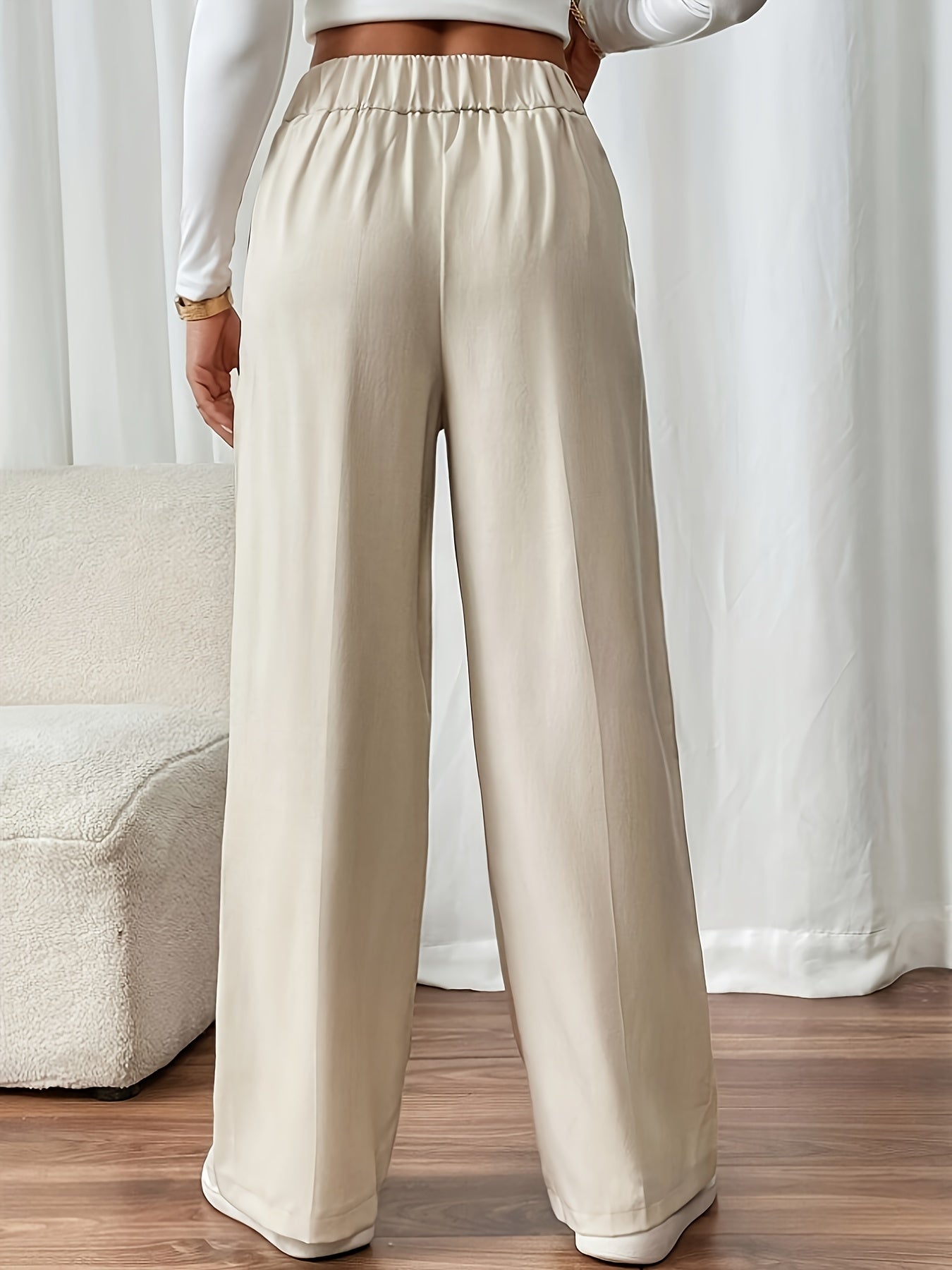 Aurora High-Waist Trousers – Tailored Relaxed Fit